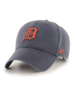 Detroit Tigers 47 Brand Road Vintage Navy Legend MVP Adjustable Hat