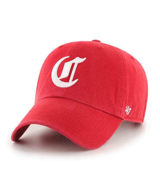 Cincinnati Reds 47 Brand Cooperstown Red Clean Up Adjustable Hat