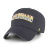 Michigan Wolverines 47 Brand Pride Vintage Navy Clean Up Adjustable Hat