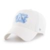 North Carolina Tar Heels 47 Brand White Clean Up Adjustable Hat