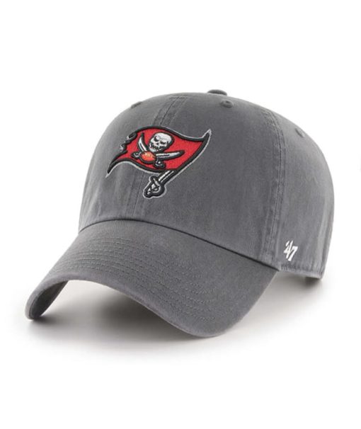 Tampa Bay Buccaneers 47 Brand Charcoal Clean Up Adjustable Hat
