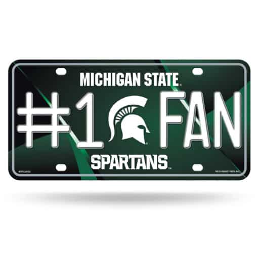 Michigan State Spartans License Plate #1 Fan