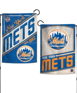 New York Mets 12.5″x18″ 2 Sided Cooperstown Garden Flag