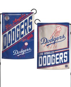 Los Angeles Dodgers 12.5″x18″ 2 Sided Cooperstown Garden Flag