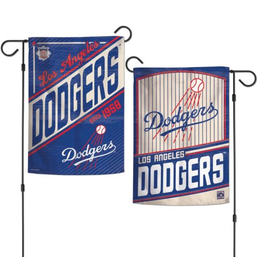 Los Angeles Dodgers 12.5″x18″ 2 Sided Cooperstown Garden Flag