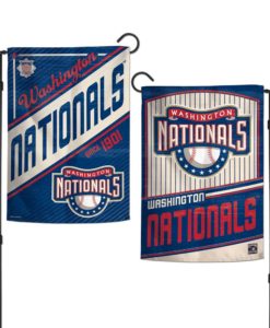 Washington Nationals 12.5″x18″ 2 Sided Cooperstown Garden Flag