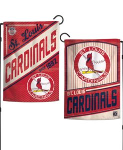 St. Louis Cardinals 12.5″x18″ 2 Sided Cooperstown Garden Flag
