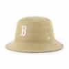 Boston Red Sox 47 Brand Khaki Chambray Ballpark Bucket Hat