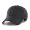 Minnesota Twins 47 Brand All Black MVP Adjustable Hat
