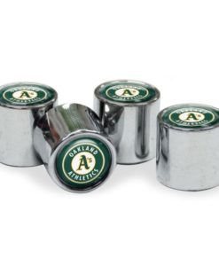 Oakland Athletics Tire Valve Stem Caps