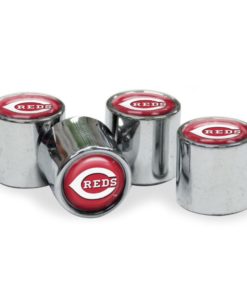 Cincinnati Reds Tire Valve Stem Caps