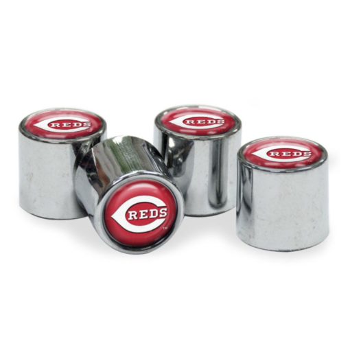 Cincinnati Reds Tire Valve Stem Caps