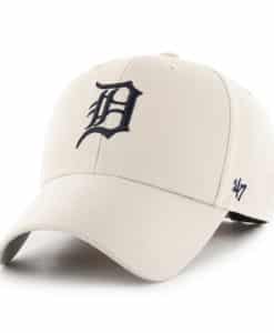 Detroit Tigers 47 Brand Bone MVP Adjustable Hat