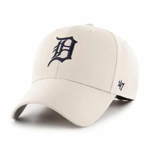 Detroit Tigers 47 Brand Bone MVP Adjustable Hat