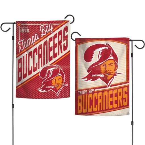 Tampa Bay Buccaneers 12.5″x18″ Classic 2 Sided Garden Flag