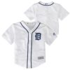 Detroit Tigers KIDS Majestic White Home Jersey