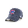 Chicago Cubs 47 Brand Vintage Navy Classic Clean Up Adjustable Hat
