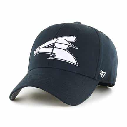 Chicago Cubs 47 Brand Cooperstown Black MVP Snapback Hat