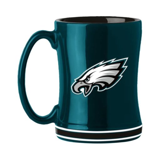 Philadelphia Eagles 14oz Sculpted Coffee Mug