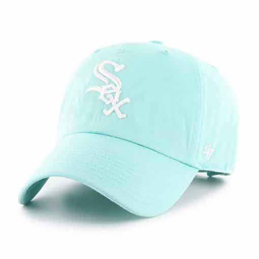 Chicago White Sox Women's 47 Brand Tiffany Blue Clean Up Adjustable Hat