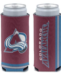 Colorado Avalanche 12 oz Maroon Slim Can Cooler Holder