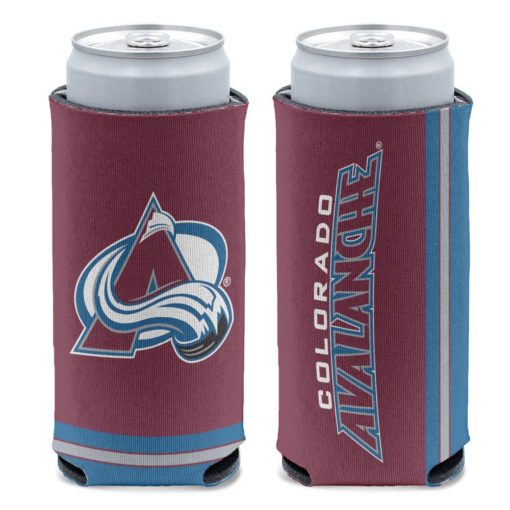 Colorado Avalanche 12 oz Maroon Slim Can Cooler Holder