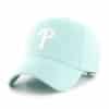 Philadelphia Phillies Women's 47 Brand Tiffany Blue Clean Up Adjustable Hat