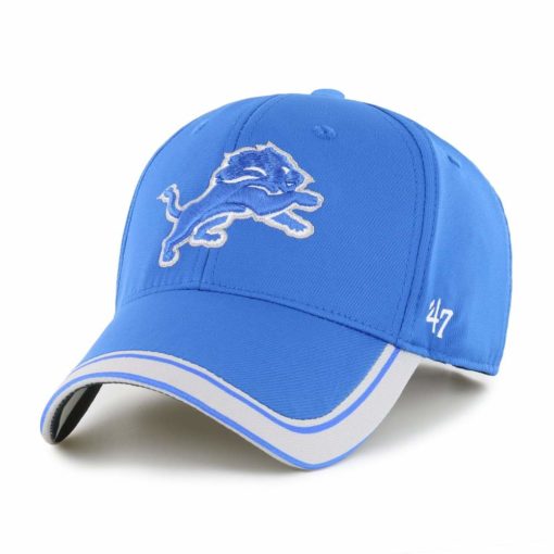 Detroit Lions 47 Brand Blue Raz Grind MVP Adjustable Hat