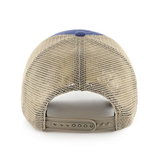 Detroit Lions 47 Brand Vintage Blue Juncture Mesh Snapback Hat - Image 3