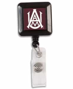 Alabama A&M Bulldogs Maroon Retractable Badge Holder