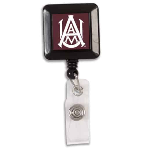 Alabama A&M Bulldogs Maroon Retractable Badge Holder