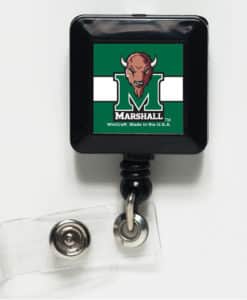 Marshall Thundering Herd Retractable Badge Holder