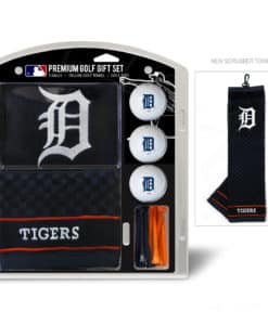 Detroit Tigers Golf Gift Set with Embroidered Towel
