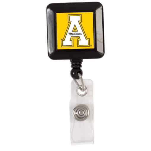 Appalachian State Mountaineers Yellow Retractable Badge Holder