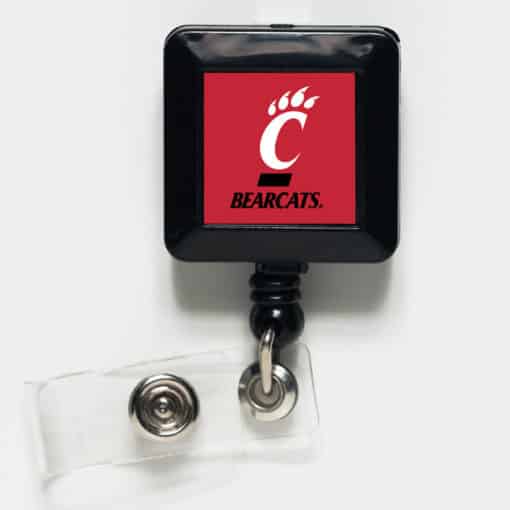 Cincinatti Bearcats Red Retractable Badge Holder