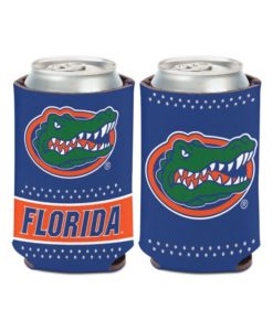 Florida Gators 12 oz Bling Blue Can Cooler Holder