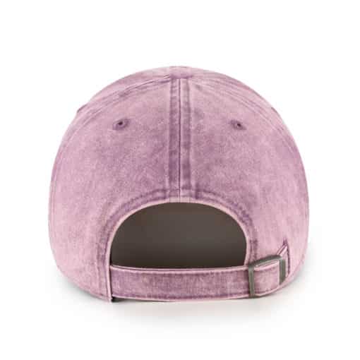 Detroit Tigers Women's 47 Brand Vintage Purple Clean Up Adjustable Hat - Image 2