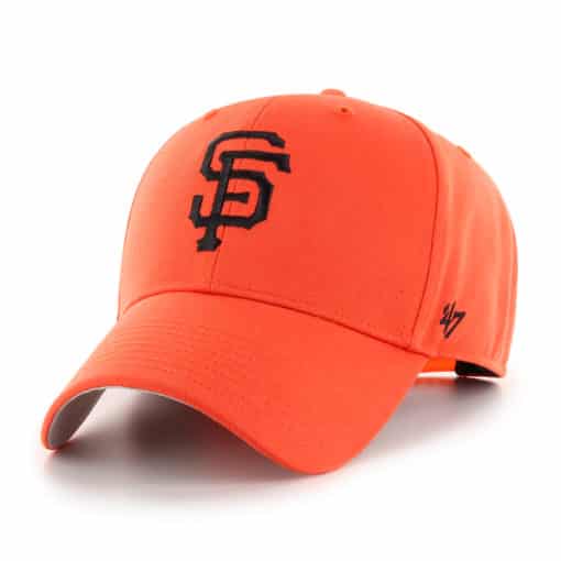 San Francisco Giants KIDS 47 Brand Orange MVP Adjustable Hat