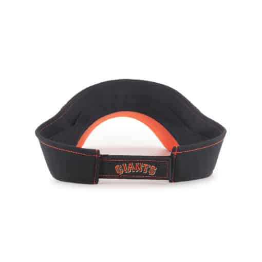 San Francisco Giants 47 Brand Defiance Black VISOR Adjustable Hat - Image 2