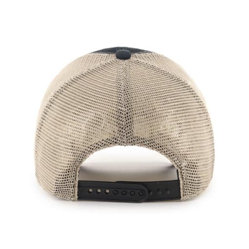 Cincinnati Reds 47 Brand Black MVP Mesh Snapback Hat - Image 2