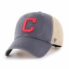 Cleveland Indians 47 Brand Vintage Navy MVP Mesh Snapback Hat
