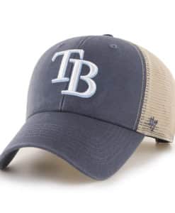 Tampa Bay Rays 47 Brand Vintage Navy MVP Mesh Snapback Hat