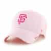 San Francisco Giants Women's 47 Brand Petal Pink Miata Clean Up Adjustable Hat