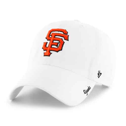 San Francisco Giants Women's 47 Brand Miata White Clean Up Adjustable Hat