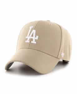 Los Angeles Dodgers 47 Brand Khaki MVP Adjustable Hat