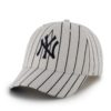 New York Yankees YOUTH 47 Brand White Pinstripe MVP Adjustable Hat
