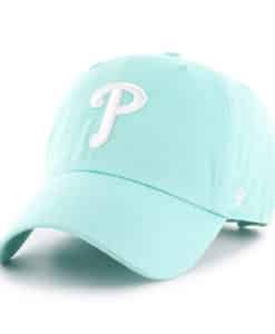 Philadelphia Phillies 47 Brand Tiffany Blue Clean Up Adjustable Hat