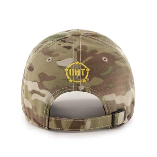 Michigan Wolverines 47 Brand Multicam Camo OHT MVP Adjustable Hat - Image 2