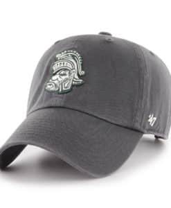 Michigan State Spartans 47 Brand Vintage Charcoal Clean Up Adjustable Hat