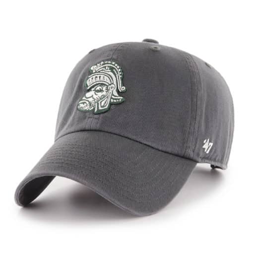 Michigan State Spartans 47 Brand Vintage Charcoal Clean Up Adjustable Hat